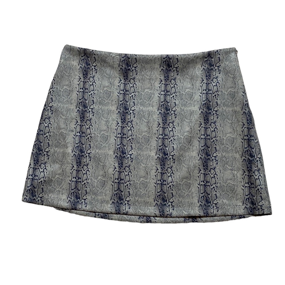 Gilli Animal Print Mini Skirt 2X